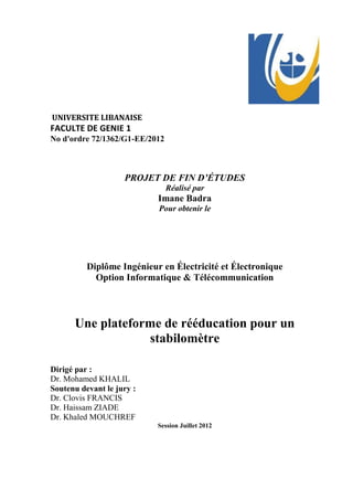 rapport final