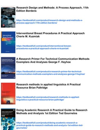 Understanding Communication Research Methods A Theoretical and ...