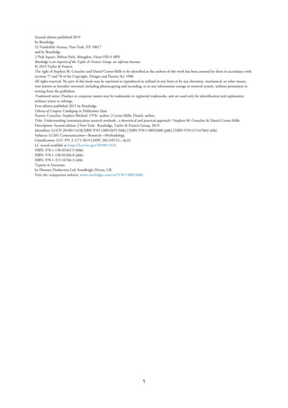Understanding Communication Research Methods A Theoretical and ...