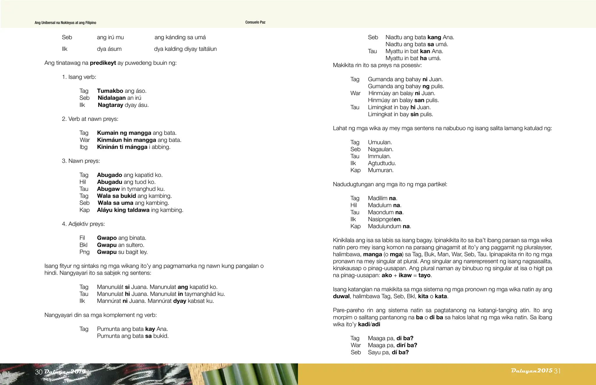 Ang Mey unibersal na nucleus 2008 paz one two three | PDF