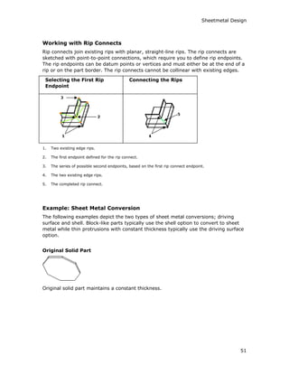 pro-e-sheet-metal-design | PDF