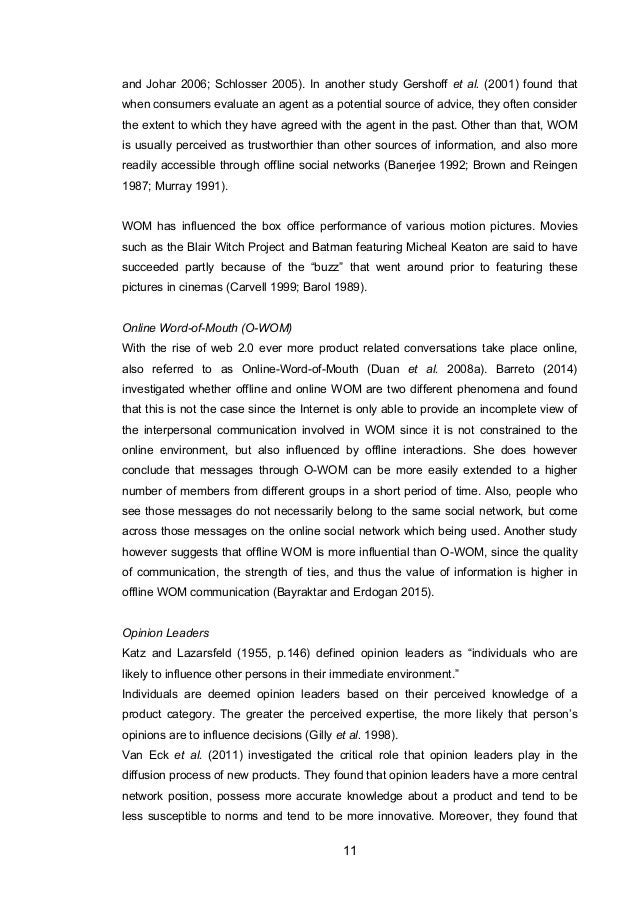Msc marketing dissertation