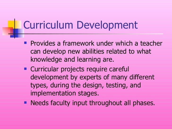 Overview Of Standards Based Curriculum Alignment