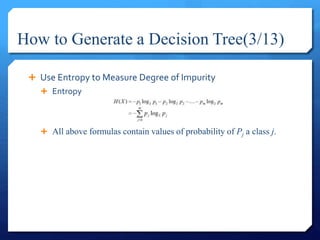 Decision Tree - ID3 | PPTX
