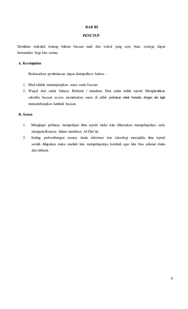 Tugas Makalah Pendidikan Agama Islam