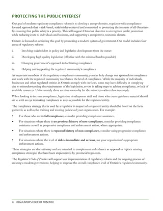 Regulators Code of Practice | PDF