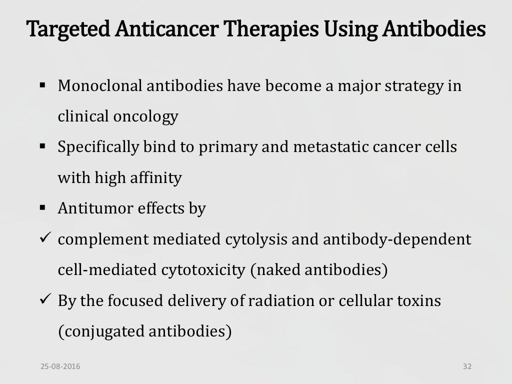 Targeted cancer therapies