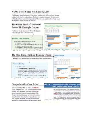 ISE Data Analytics for Accounting 3rd Edition Vernon Richardson ...