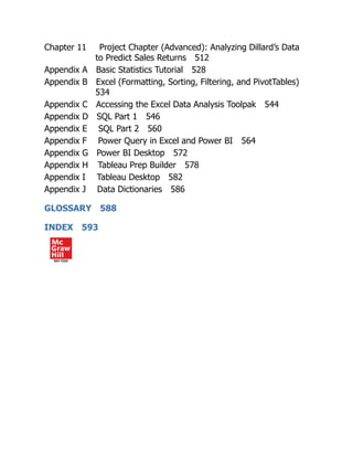 ISE Data Analytics for Accounting 3rd Edition Vernon Richardson ...