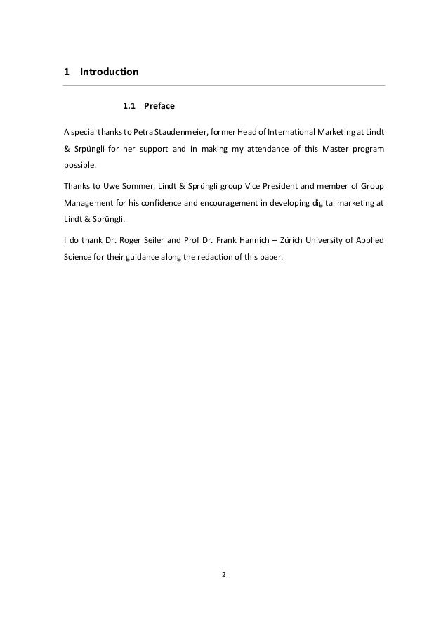 Dissertation proposal on crm