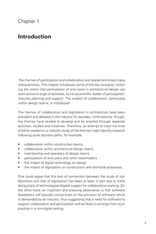 Digital Participation And Collaboration In Architectural Design Laing | PDF