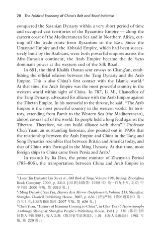 The Political Economy Of Chinas Belt And Road Initiative Zou Lei | PDF