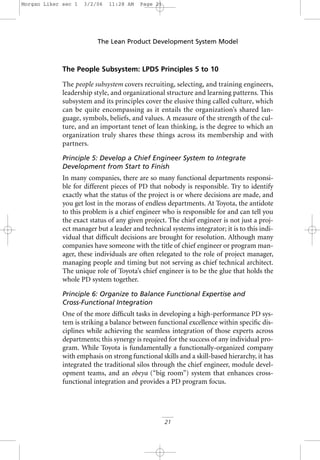 The Toyota Product Development System Integrating People Process And ...