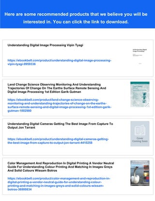 Understanding Digital Image Processing Tyagi Vipin | PDF