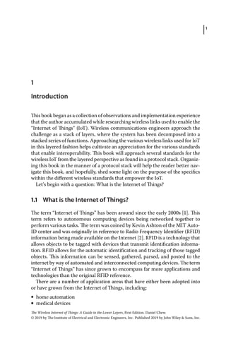 Wireless Technologies For The Internet Of Things A Guide To The Lower ...