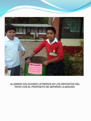 498.la problemática de la basura en la escuela primaria en el ciclo ...