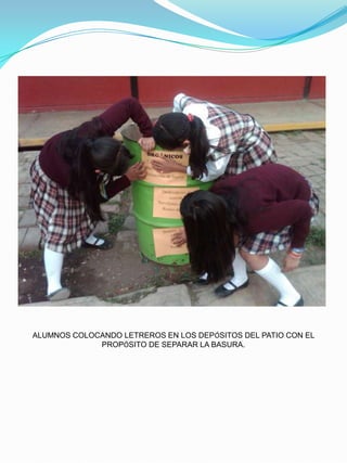 498.la problemática de la basura en la escuela primaria en el ciclo ...