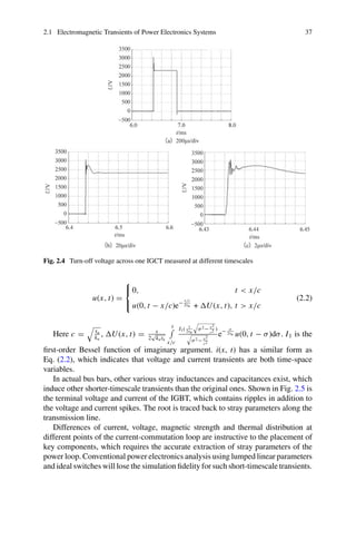 Electromagnetic Transients Of Power Electronics Systems 1st Ed ...