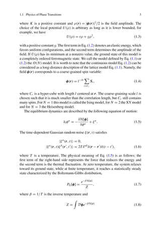 Renormalization Group Analysis Of Nonequilibrium Phase Transitions In ...