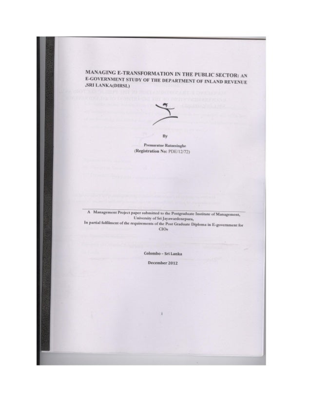 Dissertation executive summaries