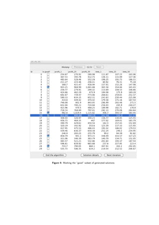 Figure 4: Marking the “good” subset of generated solutions
 