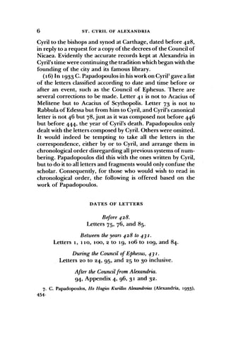 Letters 150 The Fathers Of The Church 76 Saint Cyril Of Alexandria | PDF