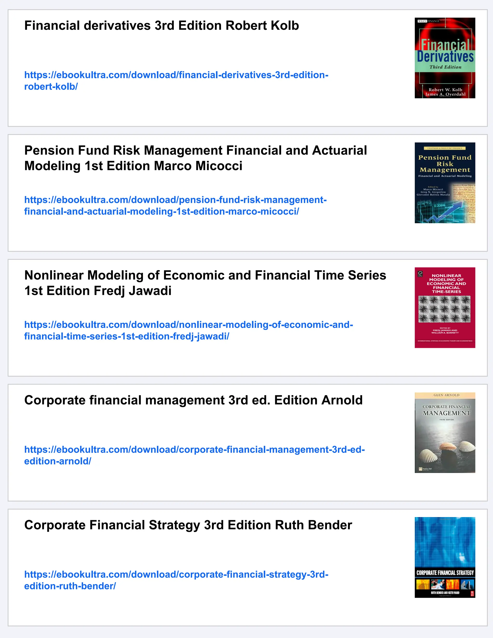 Financial Modeling 3rd Edition Simon Benninga | PDF