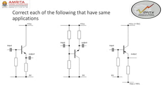 Correct each of the following that have same
applications
 