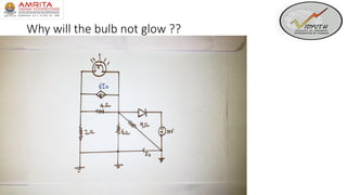 Why will the bulb not glow ??
 