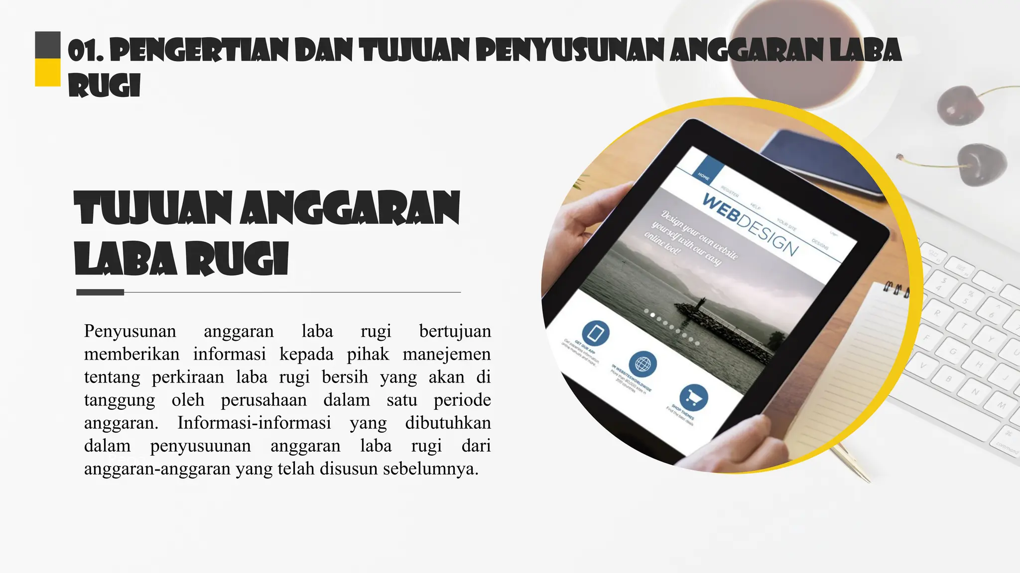 498986679-PPT-Anggaran-Laba-Rugi.pptx penganggaran perusahaan | PPTX