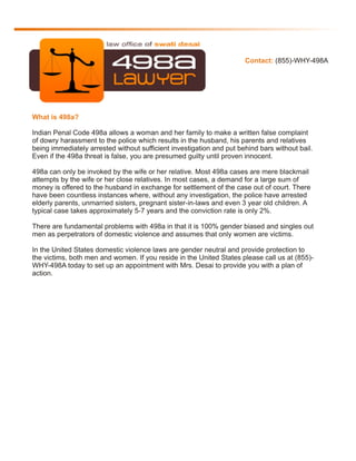 ipc 498a law in india | PDF