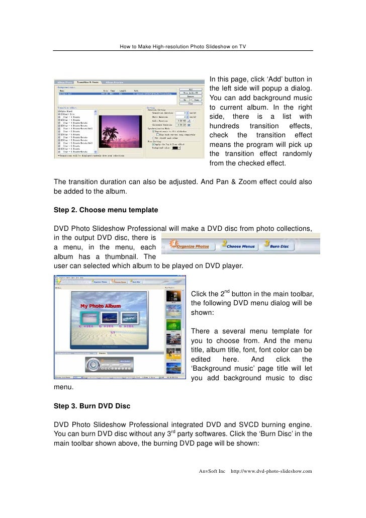 How to Make Highresolution Photo Slideshows on TV