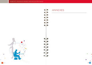 ANNEXES
40 41
MOBILITÉ : NOUVEAUX ENJEUX, NOUVELLES PRATIQUES
 