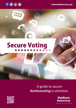 A guide to secure
#onlinevoting in elections.
 