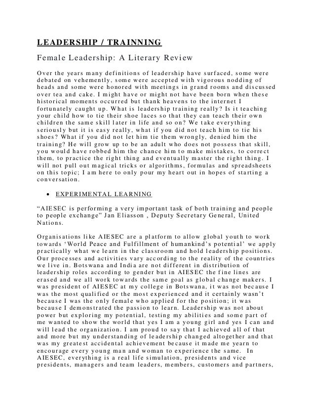 How to Write a Leadership Research Paper: Tips from Our Experts | blogger.com