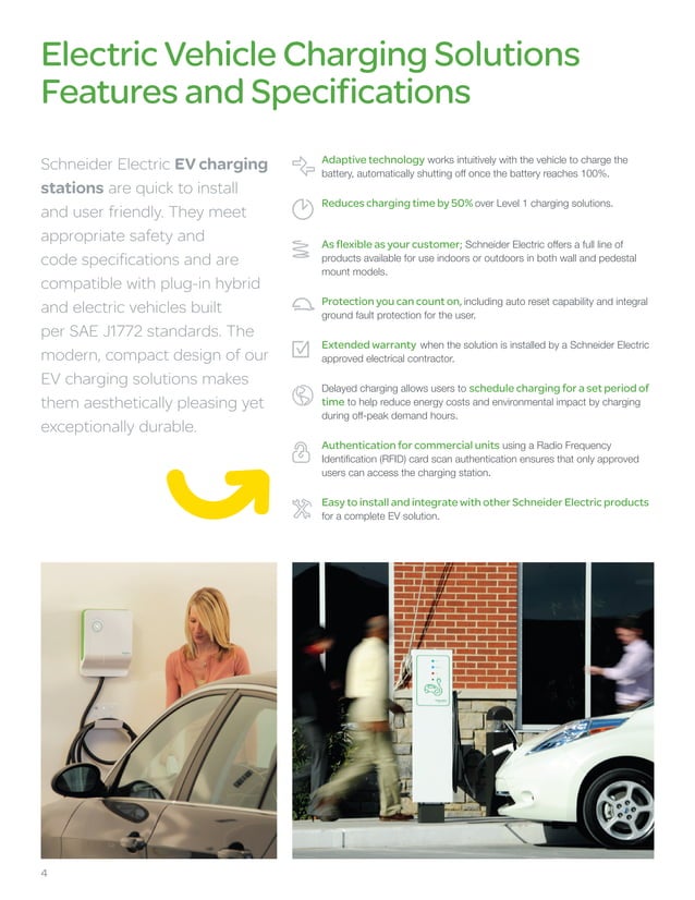 Electric Vehicle Charging Solutions Brochure | PDF