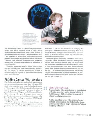 Changing the Game, Baylor Innovations,