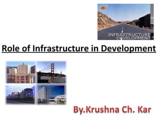 Role of Infrastructure in Development
 