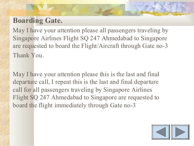 sample presentation exclusively created for project on airport handli… sample presentation exclusively created for project on airport handli…, Presentation templates