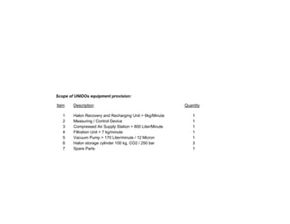 Case study on halon replacement in Bosnia and Herzegovina | PDF