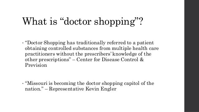 Prescription Drug Monitoring Program PDMP 