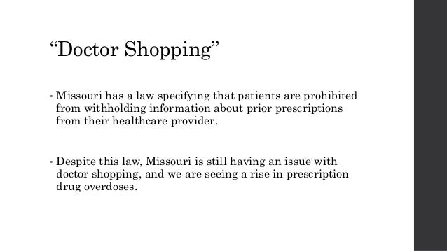 Prescription Drug Monitoring Program PDMP 
