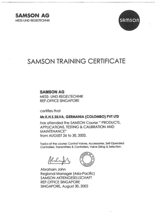 Samson Traing Certificate.PDF