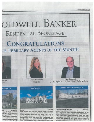 Fairfield Citizen Minuteman March 10, 2016 Ranked #2 out of 64 agents February Associate of the month