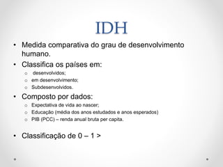 4 analise idh | PPTX