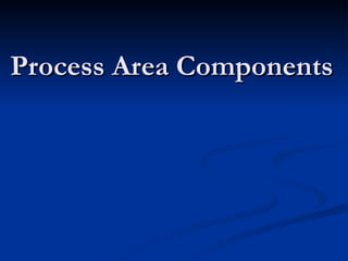 Process Area Components 
