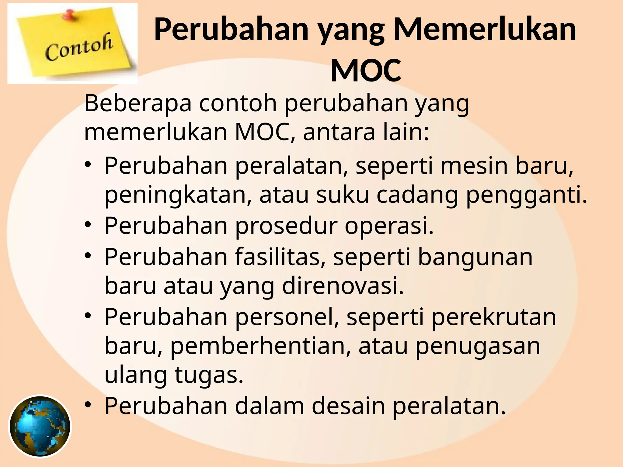 Management of Change (Manajemen Perubahan) dalam PSM _Training *