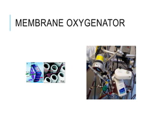 MEMBRANE OXYGENATOR
 
