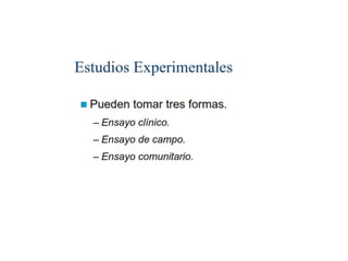 4A- Estudios experimentales