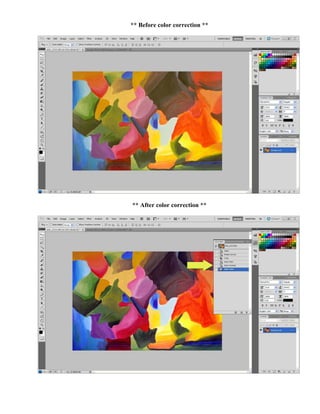 How to color correct an image | PDF